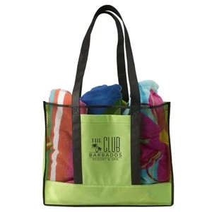 Havasu Non-Woven Beach Tote Bag | https://www.bestnamebadges.com