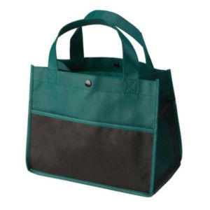 Mini Snap Non-Woven Lunch Tote Bag | https://www.bestnamebadges.com