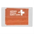 Heathered Cleaning Cloth In Case | https://www.bestnamebadges.com