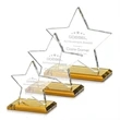 Sudbury Star Award - Amber | https://www.bestnamebadges.com