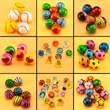 1.26" Boucing Balls | https://www.bestnamebadges.com