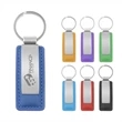 PU Leather Metal Key Tag | https://www.bestnamebadges.com