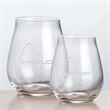 Alina Stemless Wine - Deep Etch | https://www.bestnamebadges.com