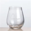 Alina Stemless Wine - Deep Etch | https://www.bestnamebadges.com