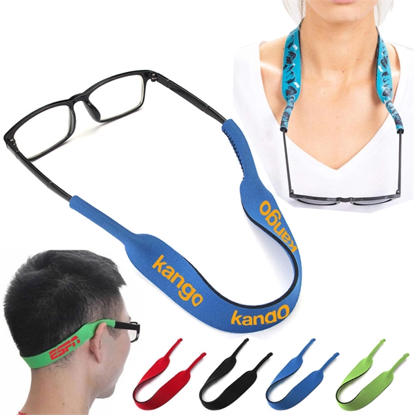 1" Eyeglass Retainer w/ Screen Print