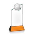 Brixton Globe Award - Optical | https://www.bestnamebadges.com