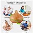 550ml Essential Oil Diffuser | https://www.bestnamebadges.com