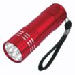Aluminum LED Flashlight With Strap | https://www.bestnamebadges.com