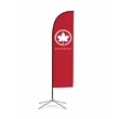 Flutter Flag Banner Double Sided Kit (11ft) | https://www.bestnamebadges.com