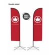 Flutter Flag Banner Double Sided Kit (11ft) | https://www.bestnamebadges.com