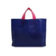 Plastic Thick Shopping Tote Bag | https://www.bestnamebadges.com