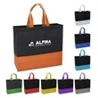 Two-Tone Environmental Friendly Multi-Functional Tote Bag | https://www.bestnamebadges.com