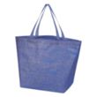 Crosshatch Non-Woven Tote Bag | https://www.bestnamebadges.com