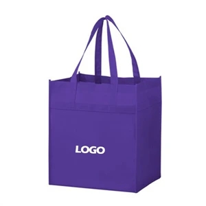 Heavy Duty Grocery Bag - Screen Print | https://www.bestnamebadges.com