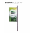 Banner Pole Double Sided Including Hardware (18" x 48") | https://www.bestnamebadges.com