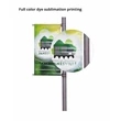 Banner Pole Double Sided Including Hardware (18" x 36") | https://www.bestnamebadges.com