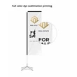 Flying Flag Banner Single Sided Kit (8ft) | https://www.bestnamebadges.com