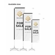 Flying Flag Banner Single Sided Kit (8ft) | https://www.bestnamebadges.com