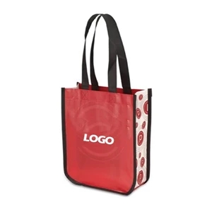 The Mini Curve Laminate Bag | https://www.bestnamebadges.com