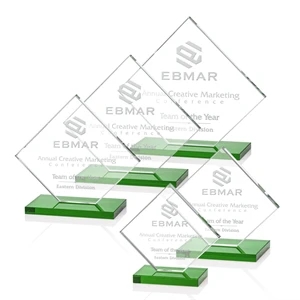 Wellington Award - Green | https://www.bestnamebadges.com
