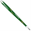 3/4" Recycled Screen Printed Lanyard | https://www.bestnamebadges.com
