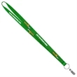 3/4" Recycled Screen Printed Lanyard | https://www.bestnamebadges.com