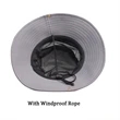 Sun Protection Wide Brim Bucket Fishman Hat | https://www.bestnamebadges.com