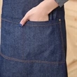 Unisex Adjustable Multi Pocket Denim Apron For Chef Kitchen | https://www.bestnamebadges.com