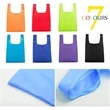 Foldable Shopping Reusable Grocery Bags With Pouch | https://www.bestnamebadges.com