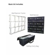 Banner Wall Straight (8ft x 8ft) | https://www.bestnamebadges.com