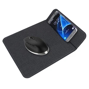 Fast Wireless Charger Mouse Pad Qi Certified | https://www.bestnamebadges.com