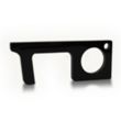 Touchless Black Acrylic Sanitary Key | https://www.bestnamebadges.com