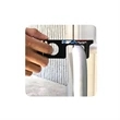 Touchless Black Acrylic Sanitary Key | https://www.bestnamebadges.com