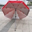 Custom AD Beach Umbrella | https://www.bestnamebadges.com