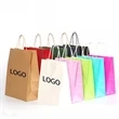 Kraft Paper Tote Bag | https://www.bestnamebadges.com
