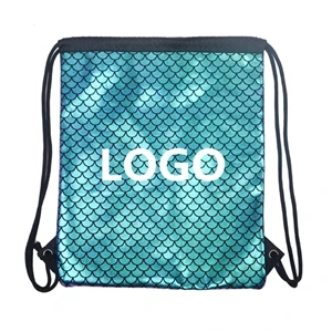 Mermaid Drawstring Bag