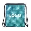 Mermaid Drawstring Bag | https://www.bestnamebadges.com