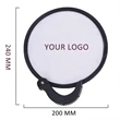 Folding Self Twist Hand Fan With Plastic Handle | https://www.bestnamebadges.com