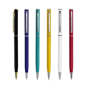 Promotional Hotel Metal Ballpoint Pen | https://www.bestnamebadges.com