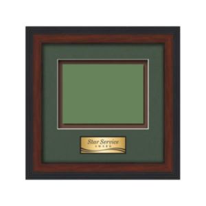 Jasper - Dark Walnut | https://www.bestnamebadges.com