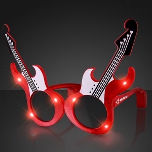 Light-up flashing sunglasses