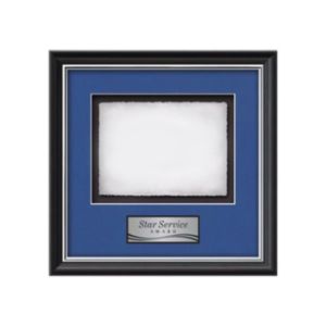 Baron Cast Paper-  Black/Silver | https://www.bestnamebadges.com