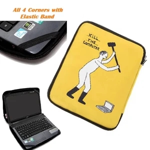 Dye-Sublimation Neoprene Laptop Sleeve w/ Zipper Closure | https://www.bestnamebadges.com