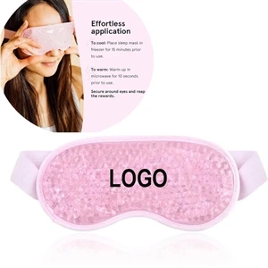 Promo Beads Plush Hot/ Cold Eye Mask Pack