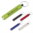 Mini Cylinder LED Flashlight Key Tag | https://www.bestnamebadges.com