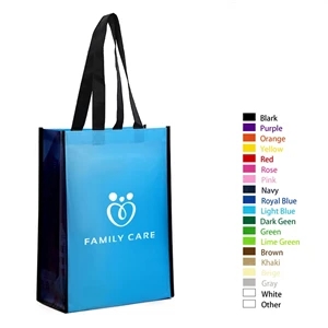Full Color Non-Woven Laminated Grocery Bag