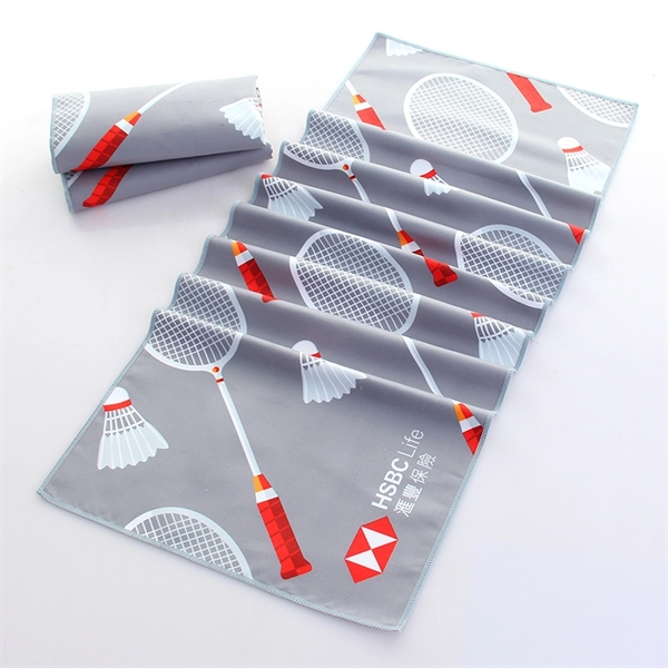 Dye-Sublimation CoolMax Sports Towel