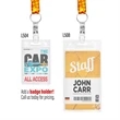 3/4" HD Sublimation Lanyard | https://www.bestnamebadges.com