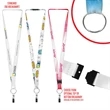 3/4" HD Sublimation Lanyard | https://www.bestnamebadges.com