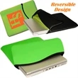 Reversible Neoprene Laptop Sleeve w/ Custom Imprint 15"x 11" | https://www.bestnamebadges.com